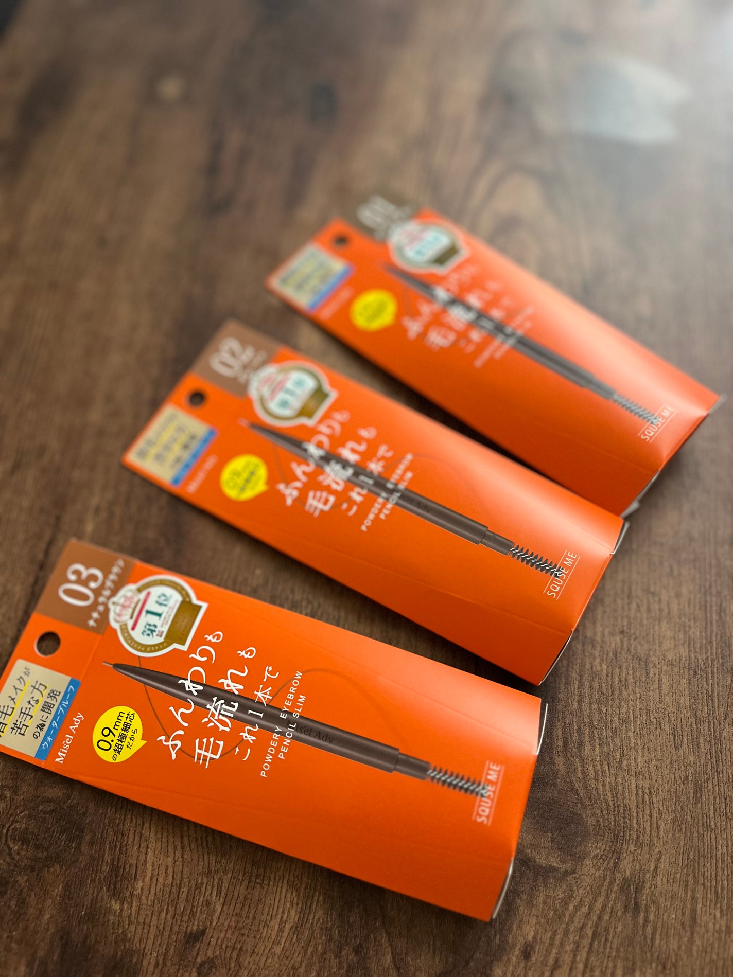 パウダリーアイブロウペンシル スリム/ミゼルエディ/アイブロウペンシルを使ったクチコミ(1枚目)