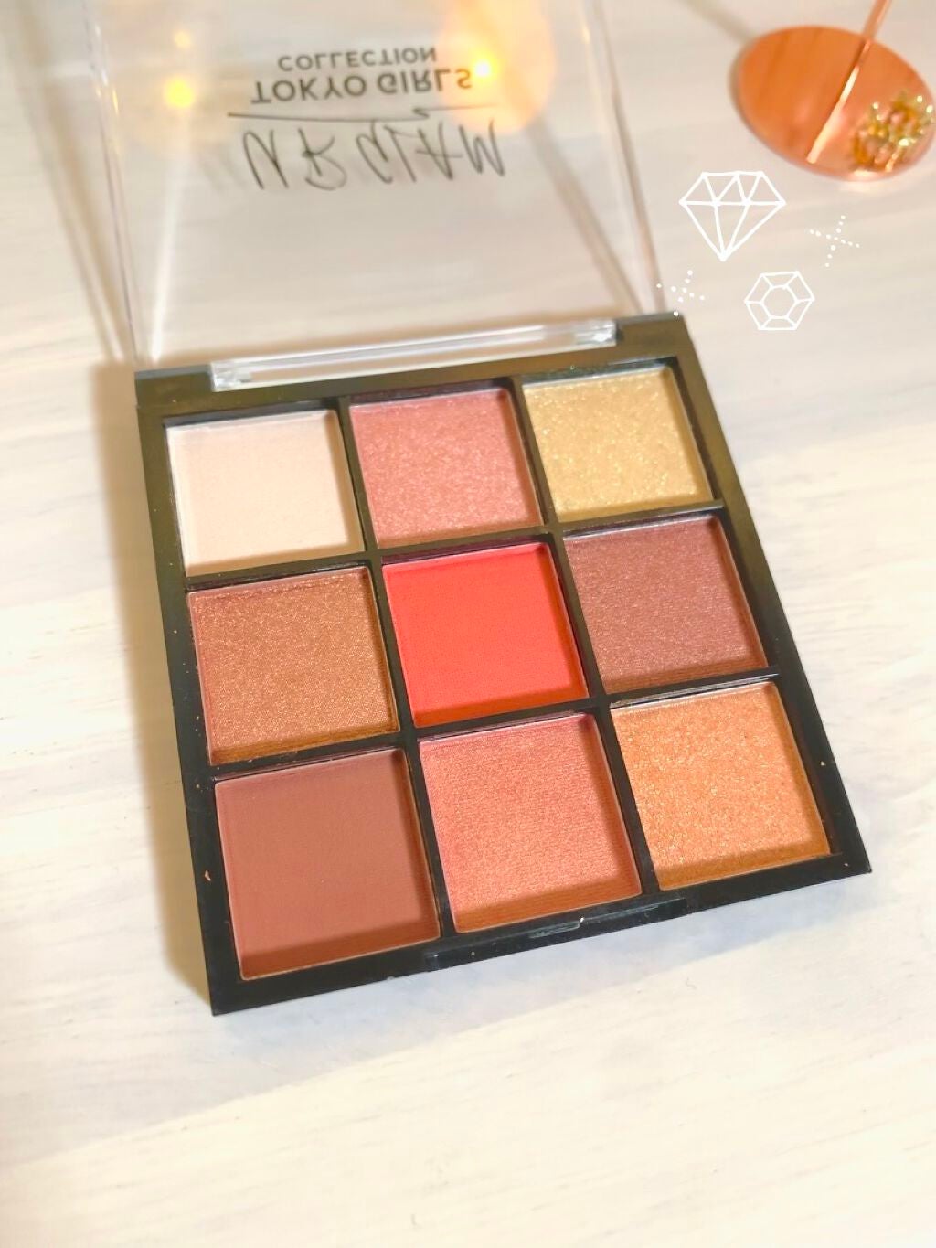 ひいな on LIPS 「ダイソーで購入したアイパレット、!この他にも種類がありました🙄..」(2枚目)