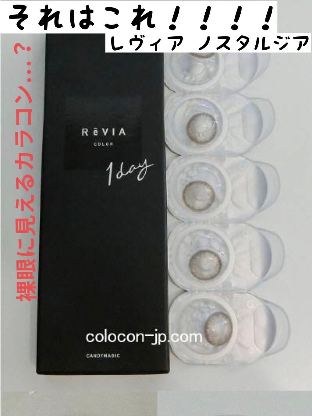 ReVIA 1day/ReVIA/ワンデー(1DAY)カラコンを使ったクチコミ(2枚目)
