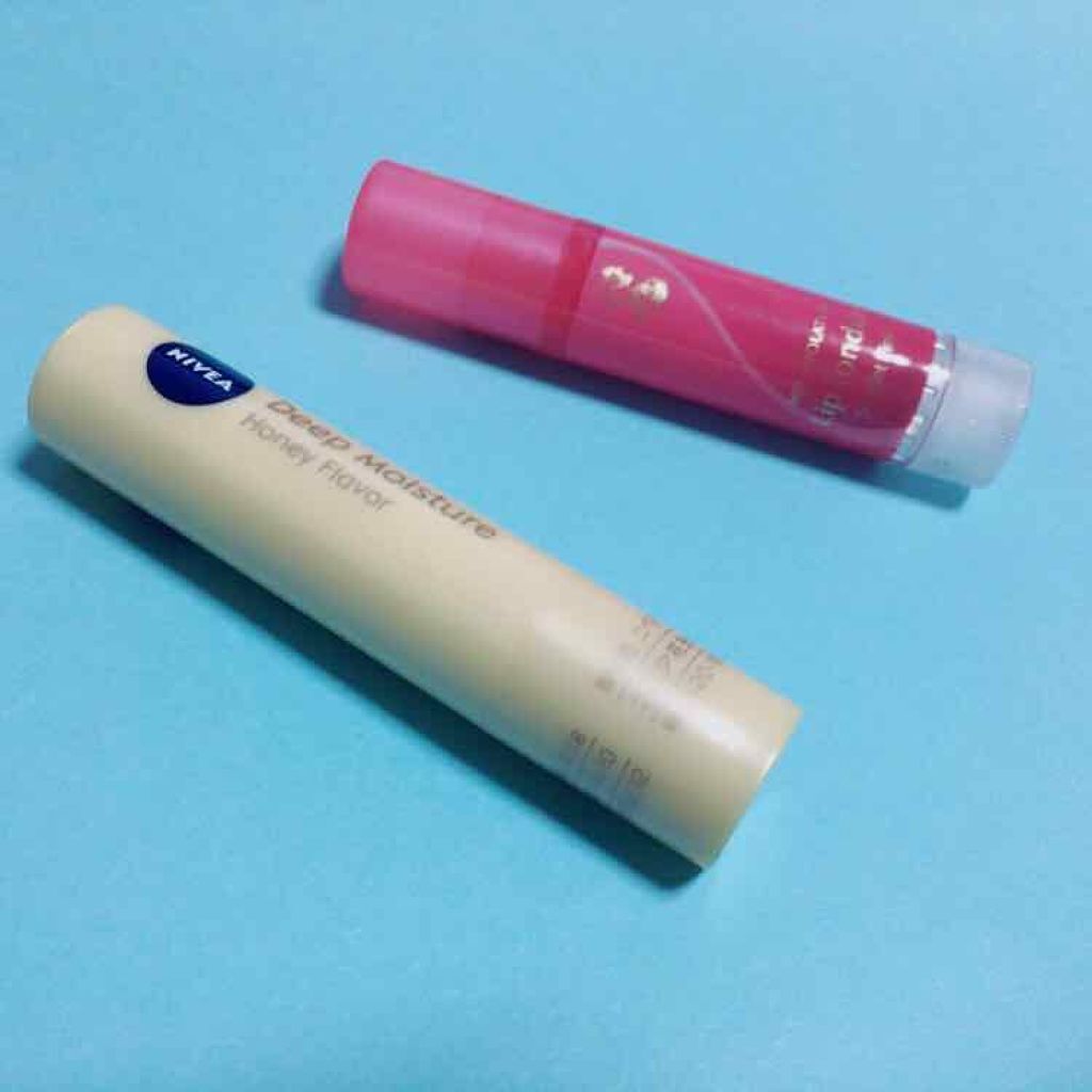 ニベア ディープモイスチャーリップ/ニベア/リップクリームを使ったクチコミ（1枚目）