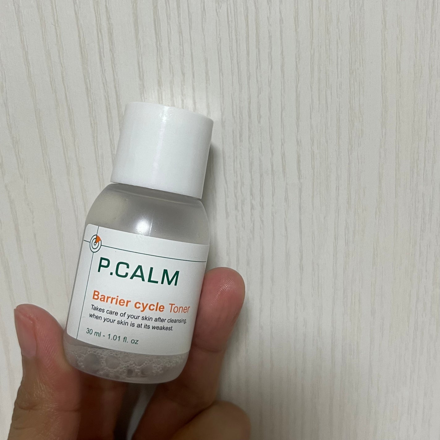 バリアサイクルトナー/P.CALM/化粧水を使ったクチコミ(1枚目)