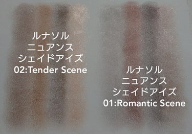 ニュアンスシェイドアイズ 01 Romantic Scene/LUNASOL/アイシャドウパレットを使ったクチコミ（2枚目）