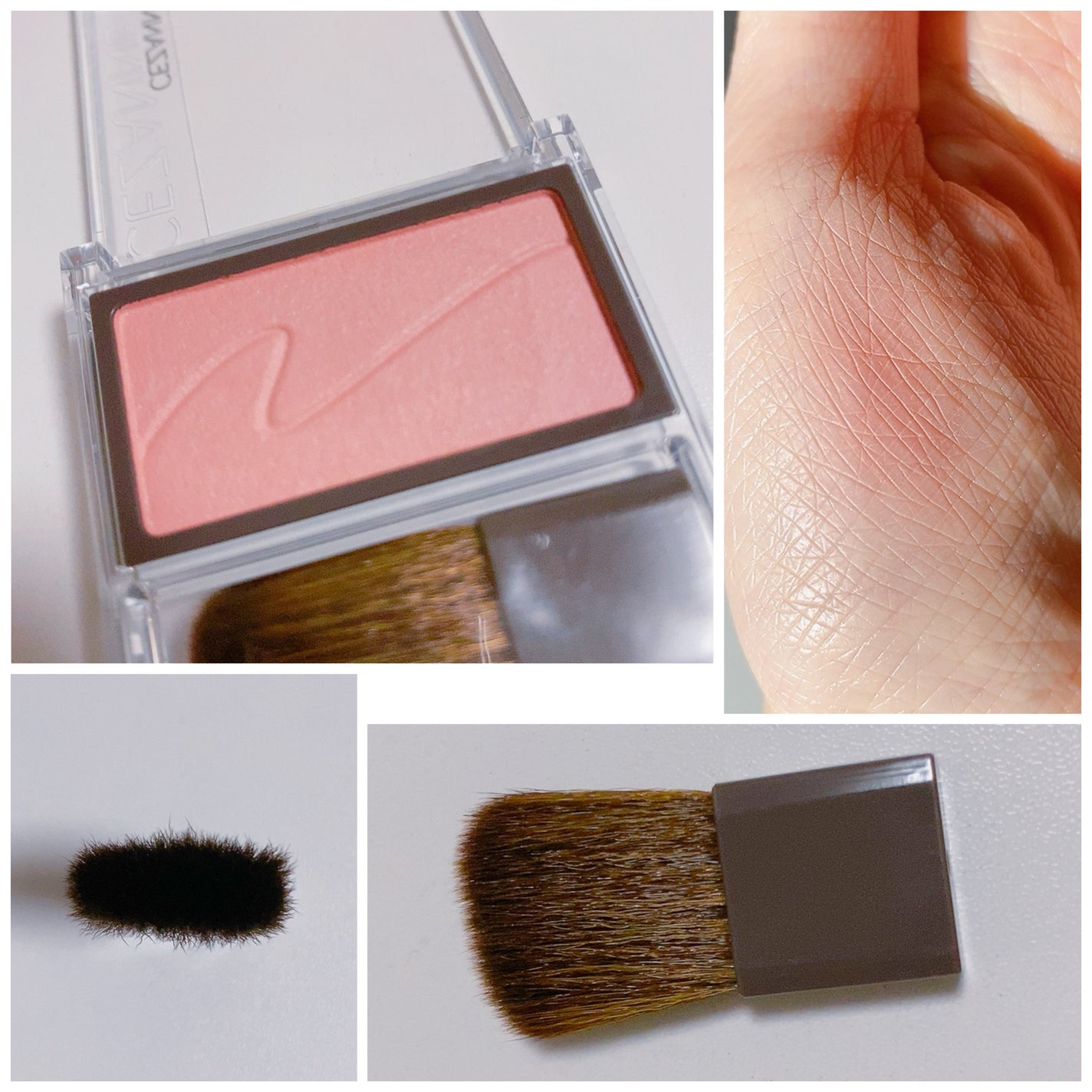 チークブラッシュ/CEZANNE/パウダーチークを使ったクチコミ(4枚目)