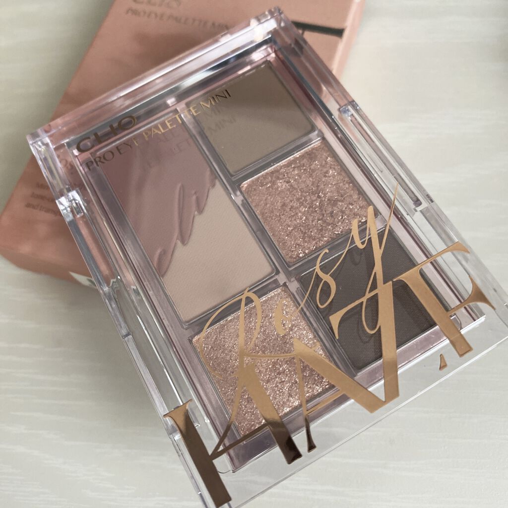 プロ アイパレット ミニ/CLIO/アイシャドウパレットを使ったクチコミ（1枚目）