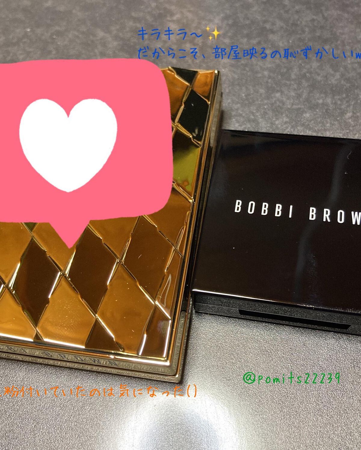 ハイライティング パウダー/BOBBI BROWN/パウダーハイライトを使ったクチコミ（2枚目）