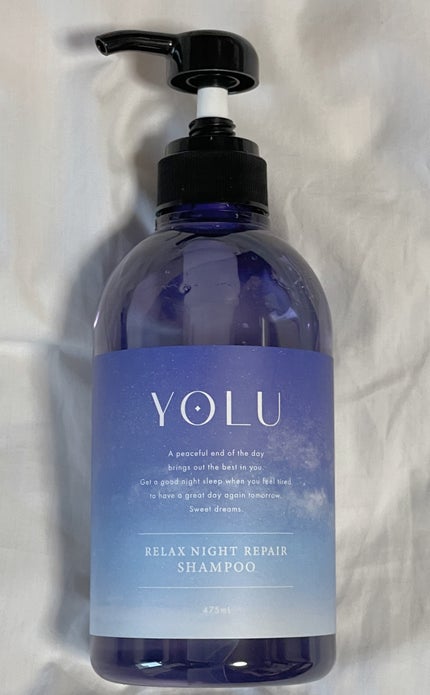 リラックスナイトリペア シャンプー/トリートメント/YOLU/市販シャンプーを使ったクチコミ(2枚目)