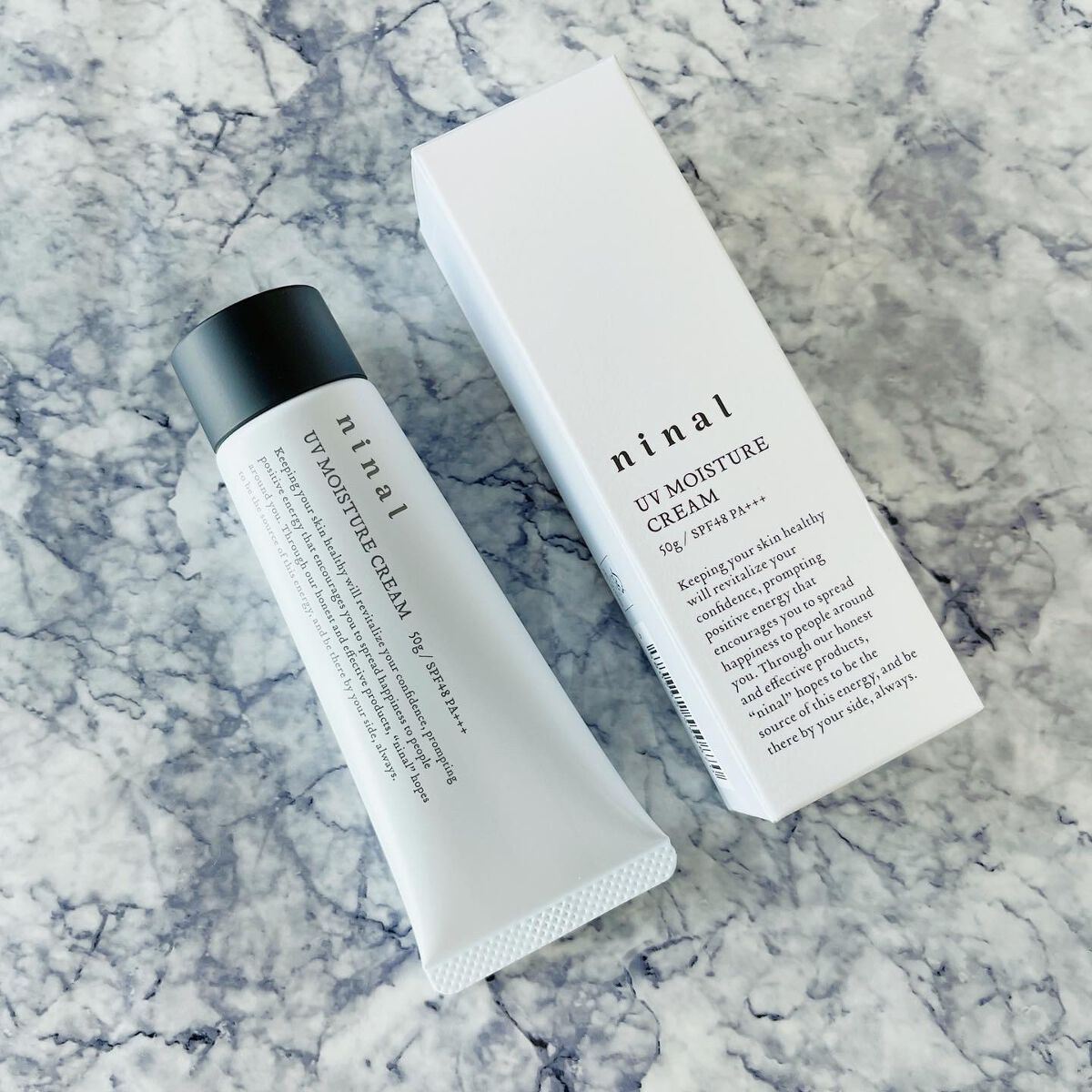 UVモイスチャークリーム n /ninal/日焼け止めクリームを使ったクチコミ（3枚目）