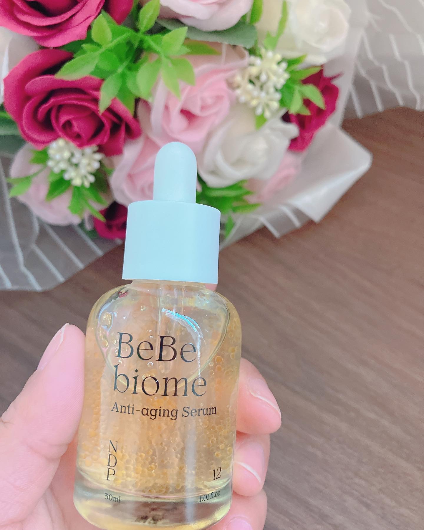 ベベバイオームアンチエイジングセラム/NATURAL DERMA PROJECT/美容液を使ったクチコミ（2枚目）