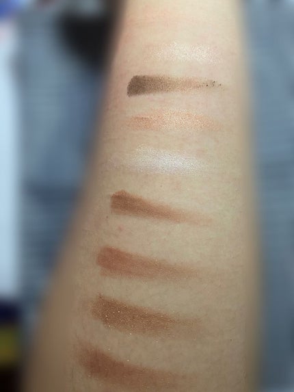 UR GLAM BLOOMING EYE COLOR PALETTE/U R GLAM/アイシャドウパレットを使ったクチコミ(3枚目)