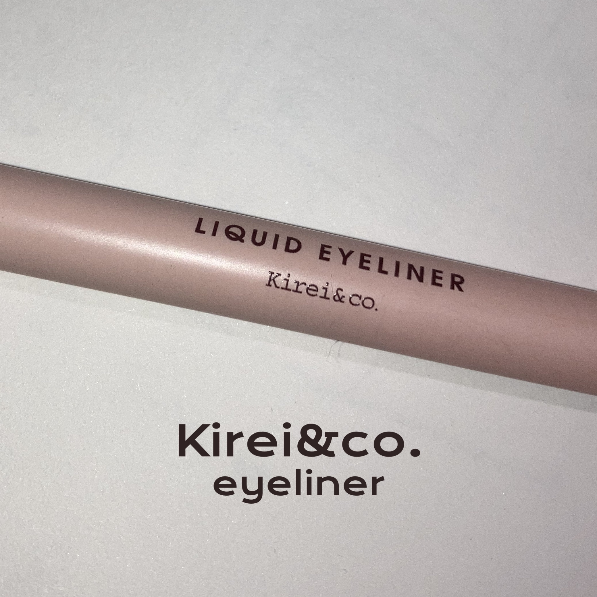 リキッドアイライナー/Kirei&co./リキッドアイライナーを使ったクチコミ（1枚目）