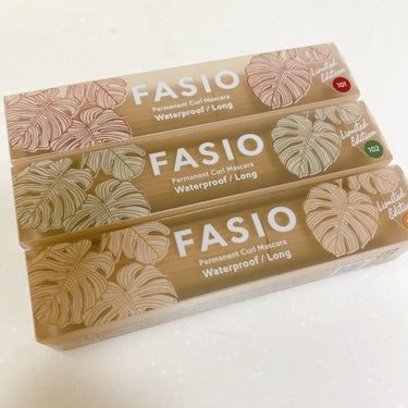 FASIO パーマネントカール マスカラ WP（ロング）のクチコミ「\FASIO パーマネントカール マスカラ WP ロング/

101　ローズ

102　セージ.....」（1枚目）