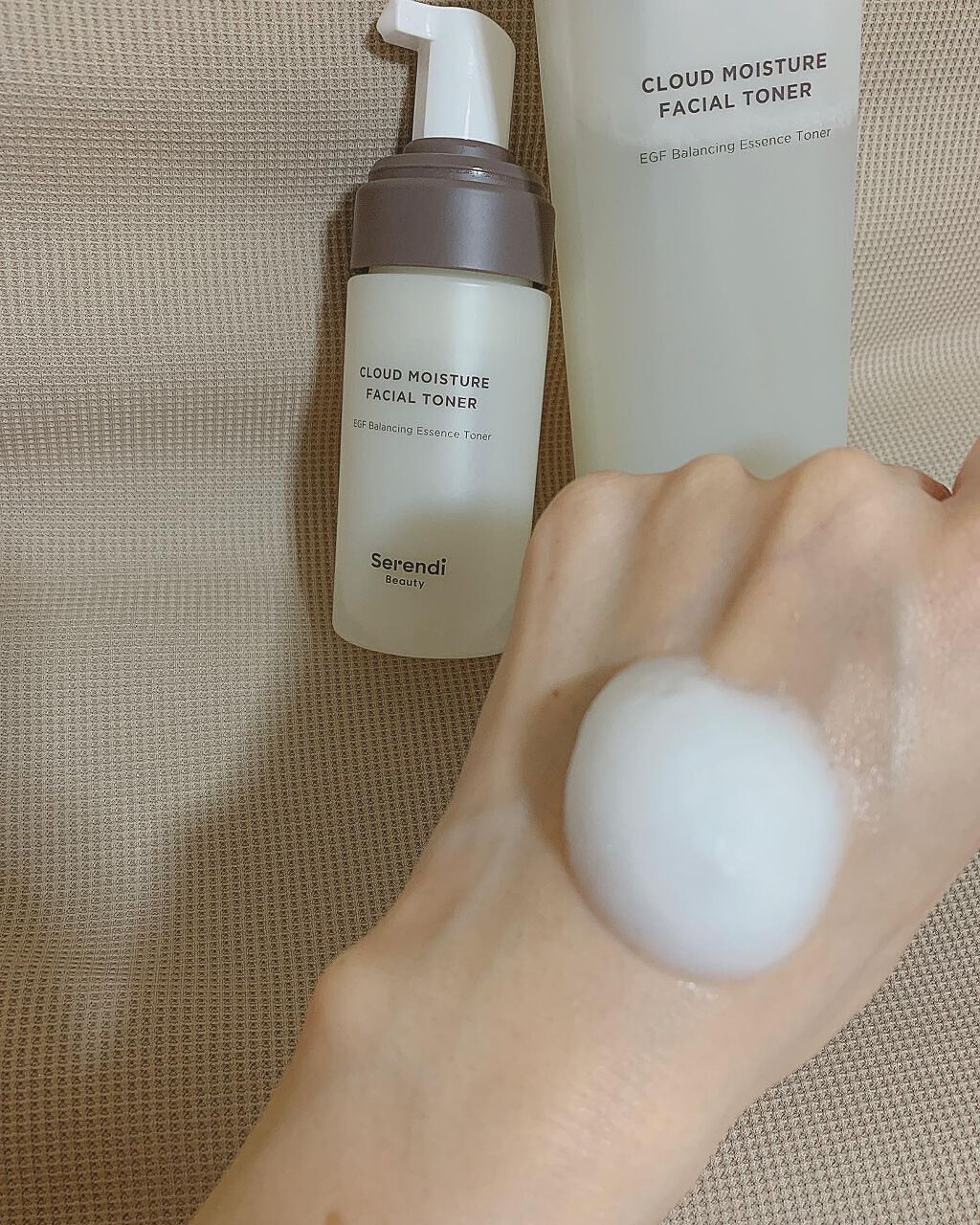 CLOUD MOISTURE FACIAL TONER/SERENDI BEAUTY/化粧水を使ったクチコミ(2枚目)