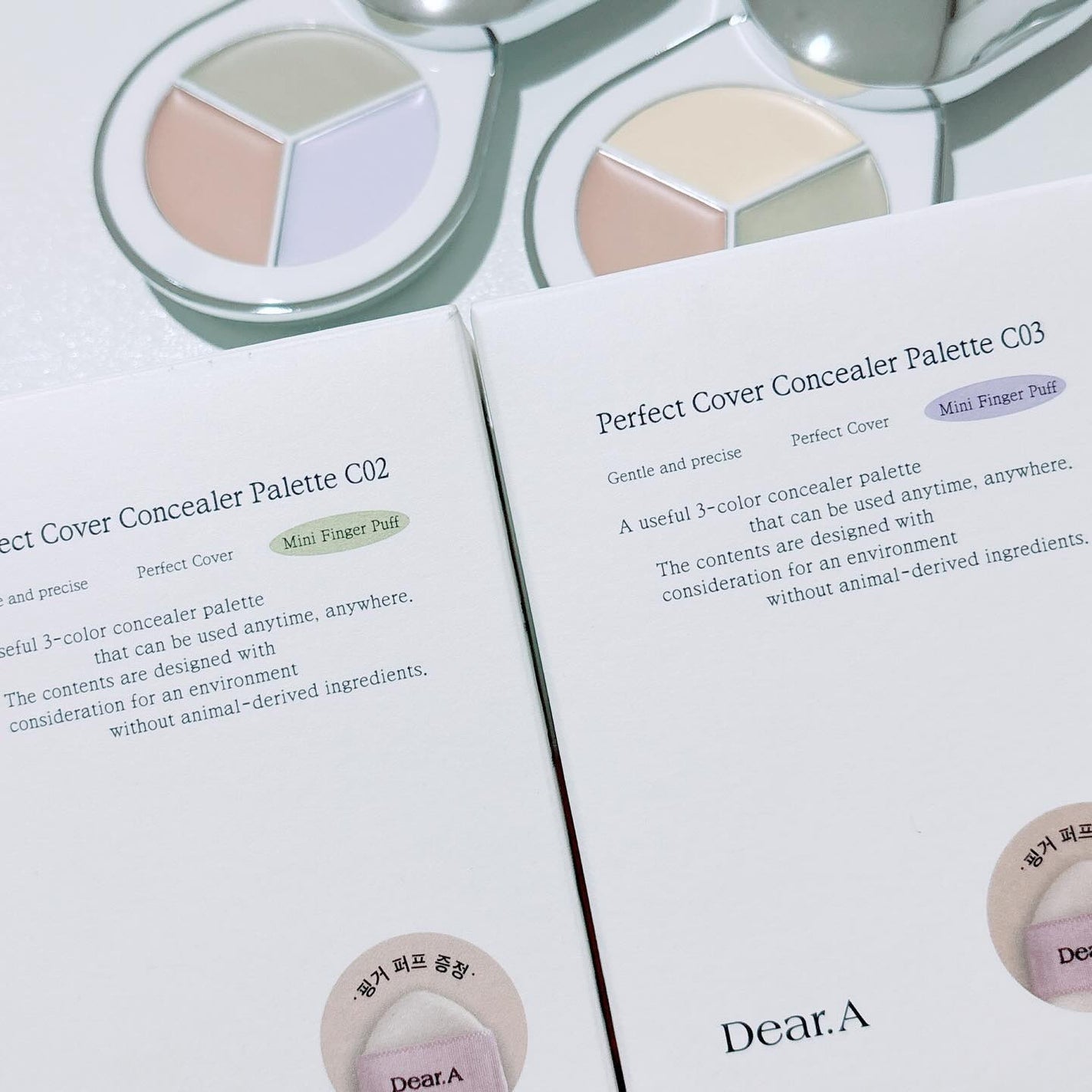 パーフェクトカバー コンシーラーパレット/Dear.A/パレットコンシーラーを使ったクチコミ(7枚目)