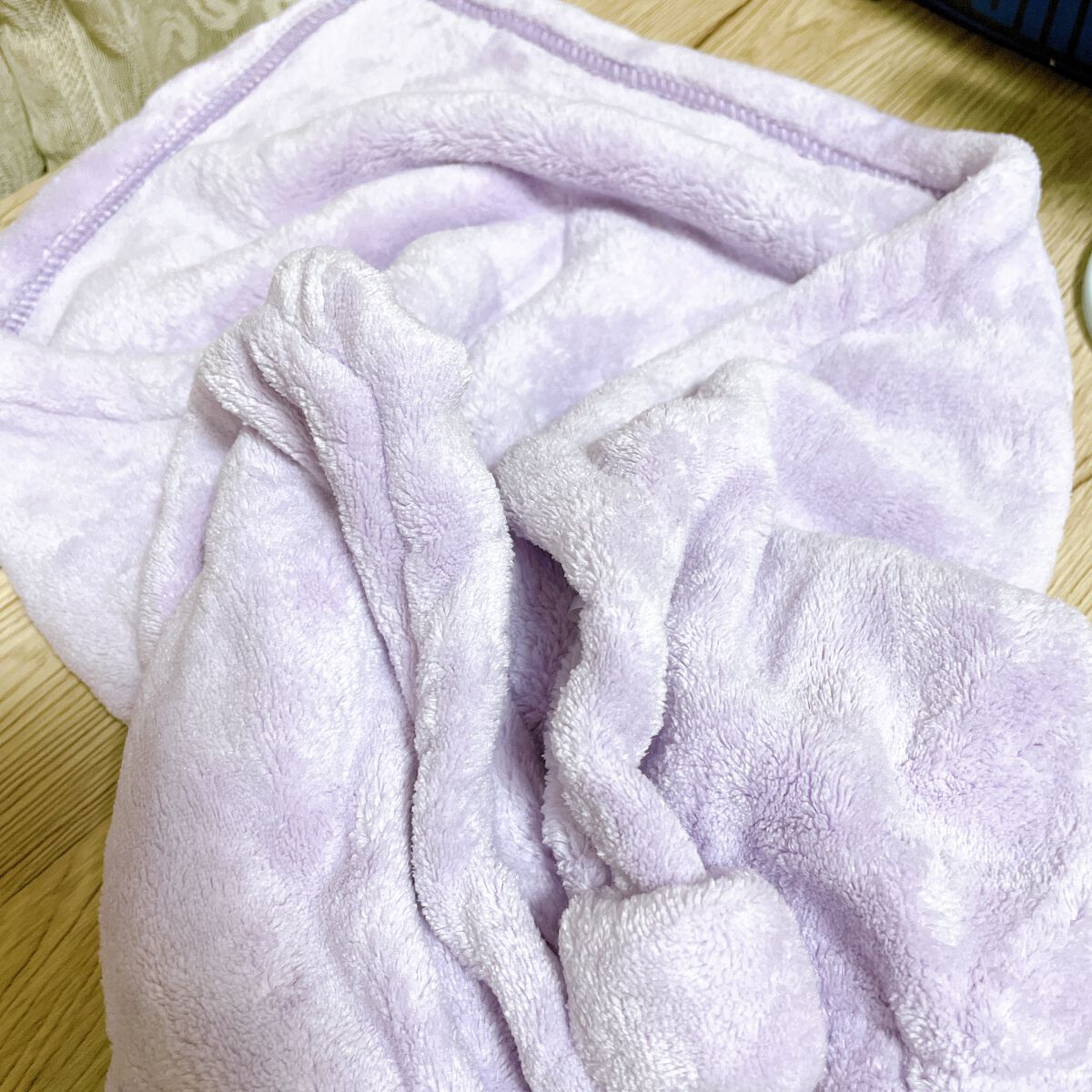 美容師さんが考えた髪のためのタオルdeターバン/ハホニコハッピーライフ/ヘアケアグッズを使ったクチコミ（3枚目）