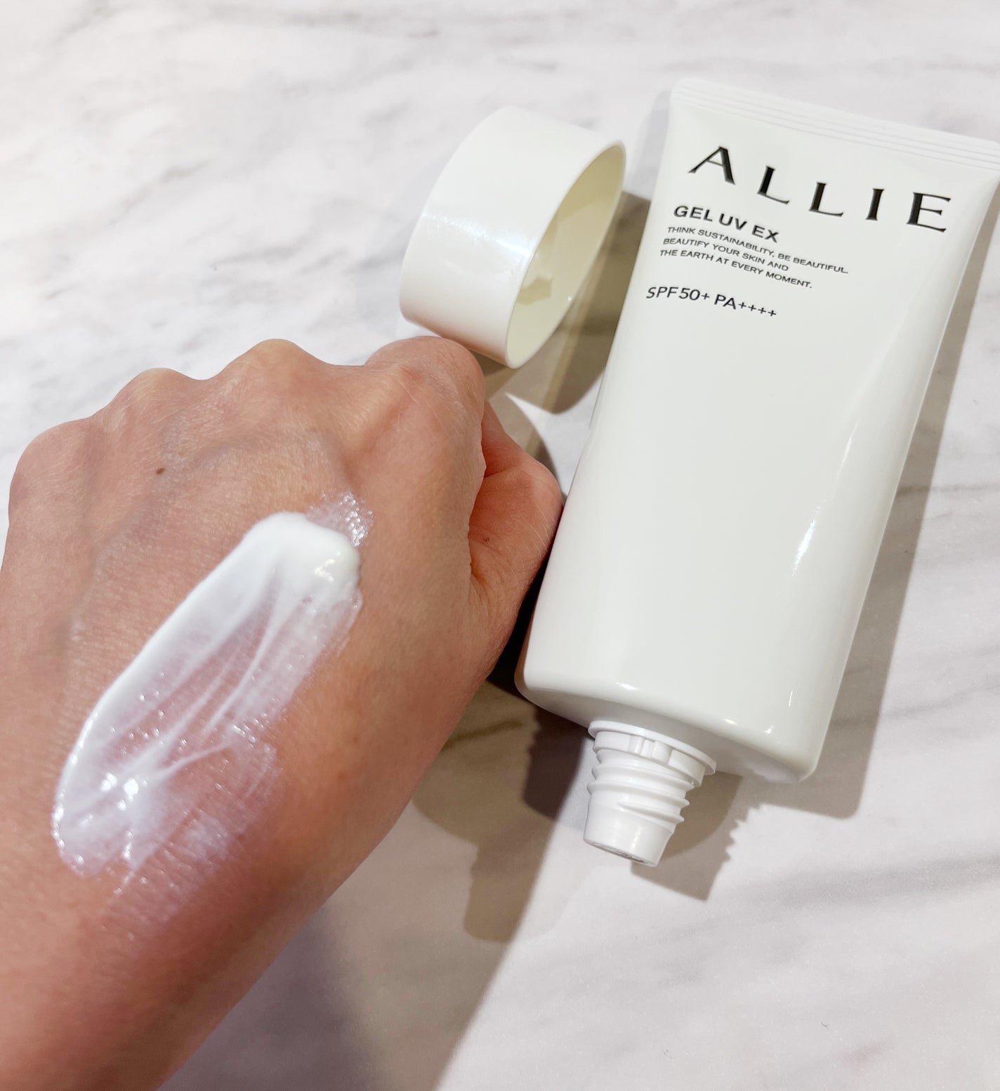 アリィー クロノビューティ ジェルUV EX/アリィー/日焼け止めジェルを使ったクチコミ(3枚目)