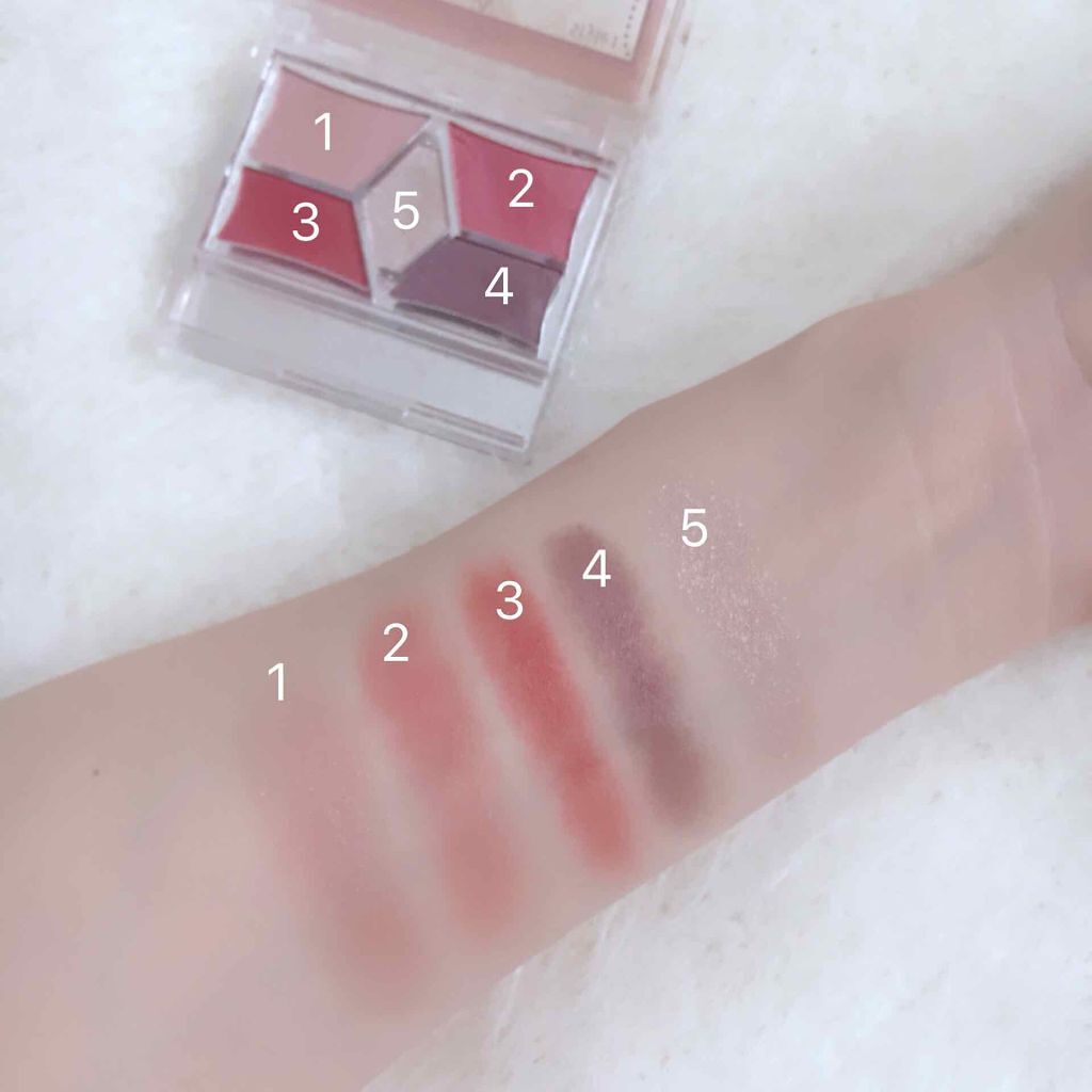 【旧品】パーフェクトスタイリストアイズ/キャンメイク/アイシャドウパレットを使ったクチコミ(3枚目)