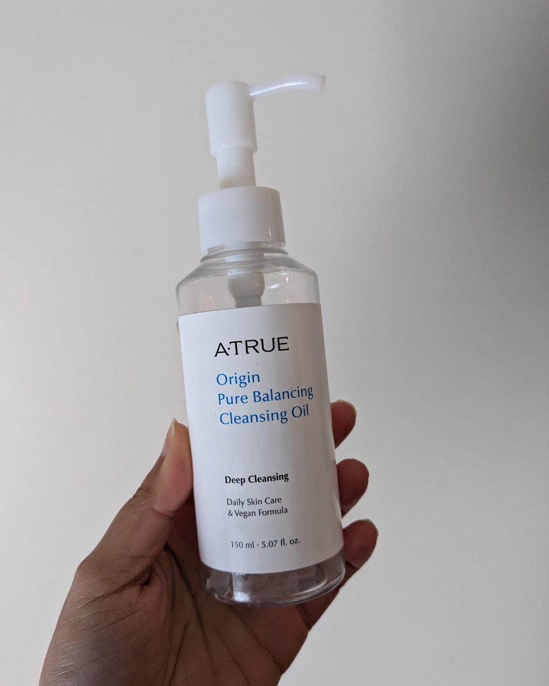 ATRUE ピュアバランシングクレンジング オイルのクチコミ「リピ　ありかも

タイムセール価格で2本購入
普通に良かった✨

サラサラの軽やか系でオールシ.....」（2枚目）