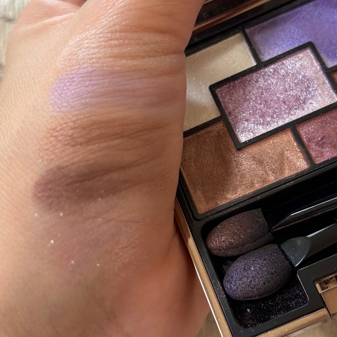 ジェミネイトアイズ N/LUNASOL/アイシャドウパレットを使ったクチコミ(4枚目)