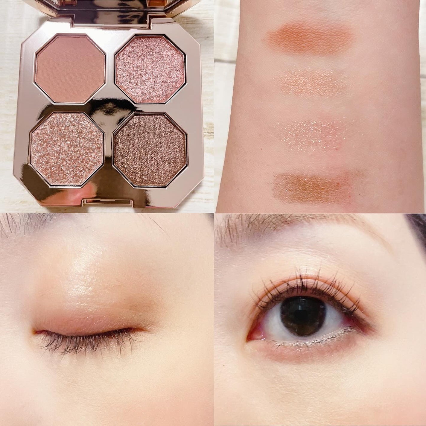 ドリームベルベットアイシャドウパレット/DEAR DAHLIA/アイシャドウパレットを使ったクチコミ(5枚目)