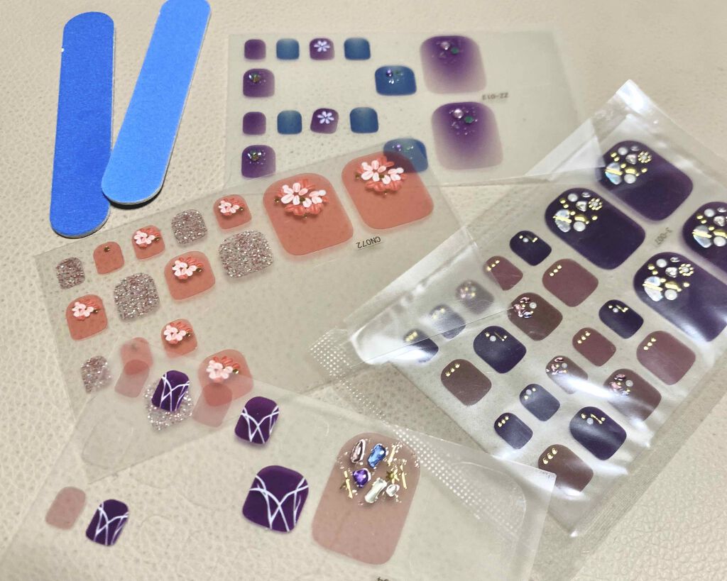 リアルジェルネイルステッカー/ネイルシールを使ったクチコミ（2枚目）