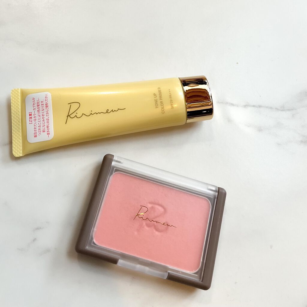 ヴェールグロウチーク/Ririmew/パウダーチークを使ったクチコミ(1枚目)