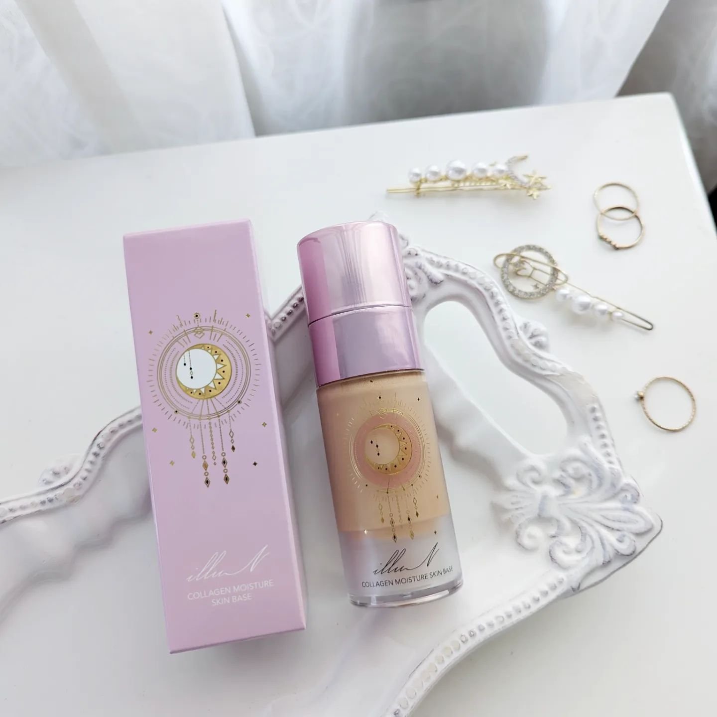 コラーゲンモイスチャースキンベース/illuN/化粧下地を使ったクチコミ（2枚目）