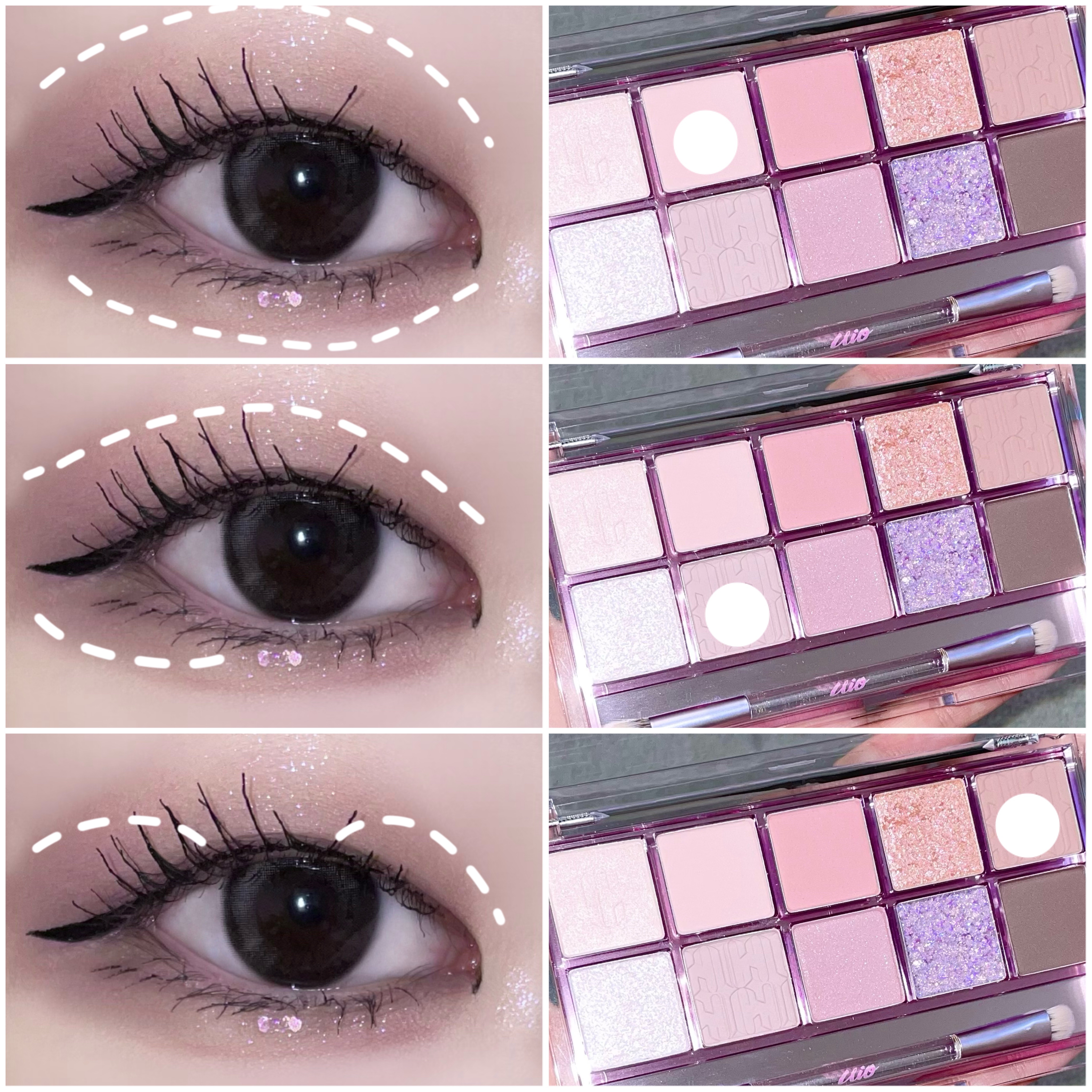 プロ アイ パレット/CLIO/アイシャドウパレットを使ったクチコミ（3枚目）