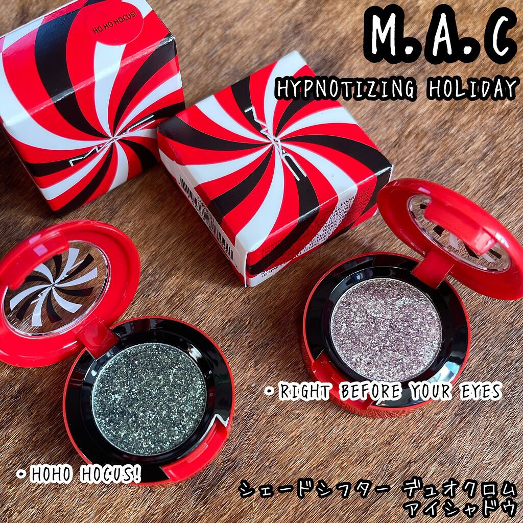 シェードシフター デュオクロム アイシャドウ ライト ビフォア ユア アイズ/M・A・C/単色アイシャドウを使ったクチコミ（1枚目）