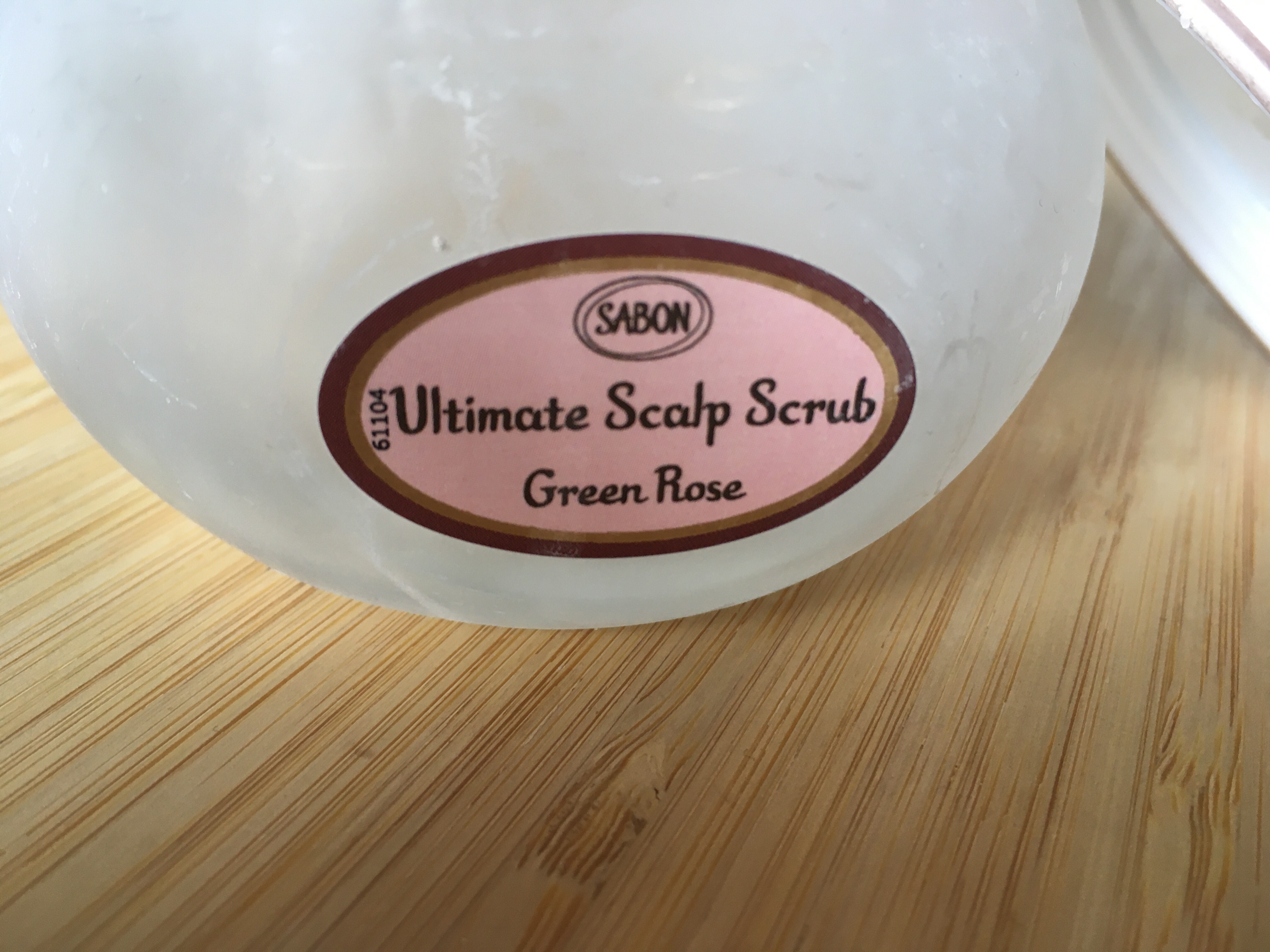 ヘッドスクラブ グリーン・ローズ/SABON/ヘッドスクラブを使ったクチコミ（2枚目）