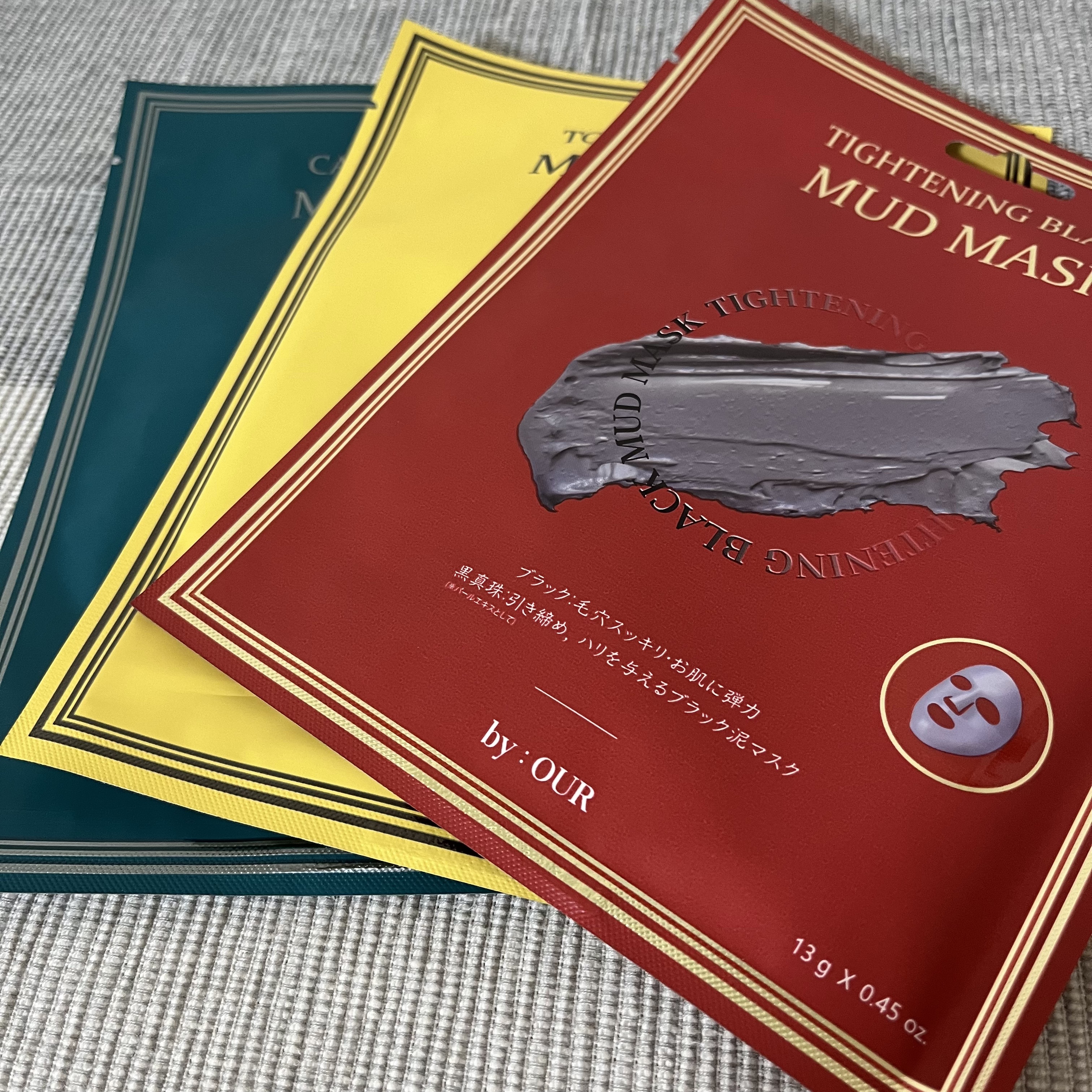 タイトニングブラック マッドマスク/by : OUR/シートマスク・パックを使ったクチコミ（1枚目）