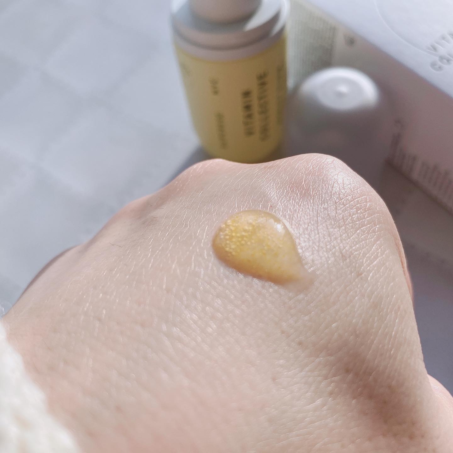 ビタミン コレクティブ バイタリティ エリクサー/SUPEREGG /美容液を使ったクチコミ（3枚目）