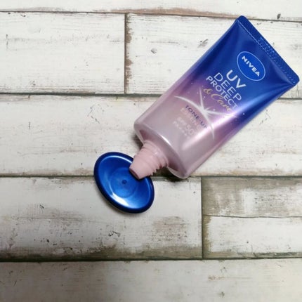 ニベアUV ディープ プロテクト&ケア トーンアップ エッセンス/ニベア/日焼け止めローションを使ったクチコミ(3枚目)