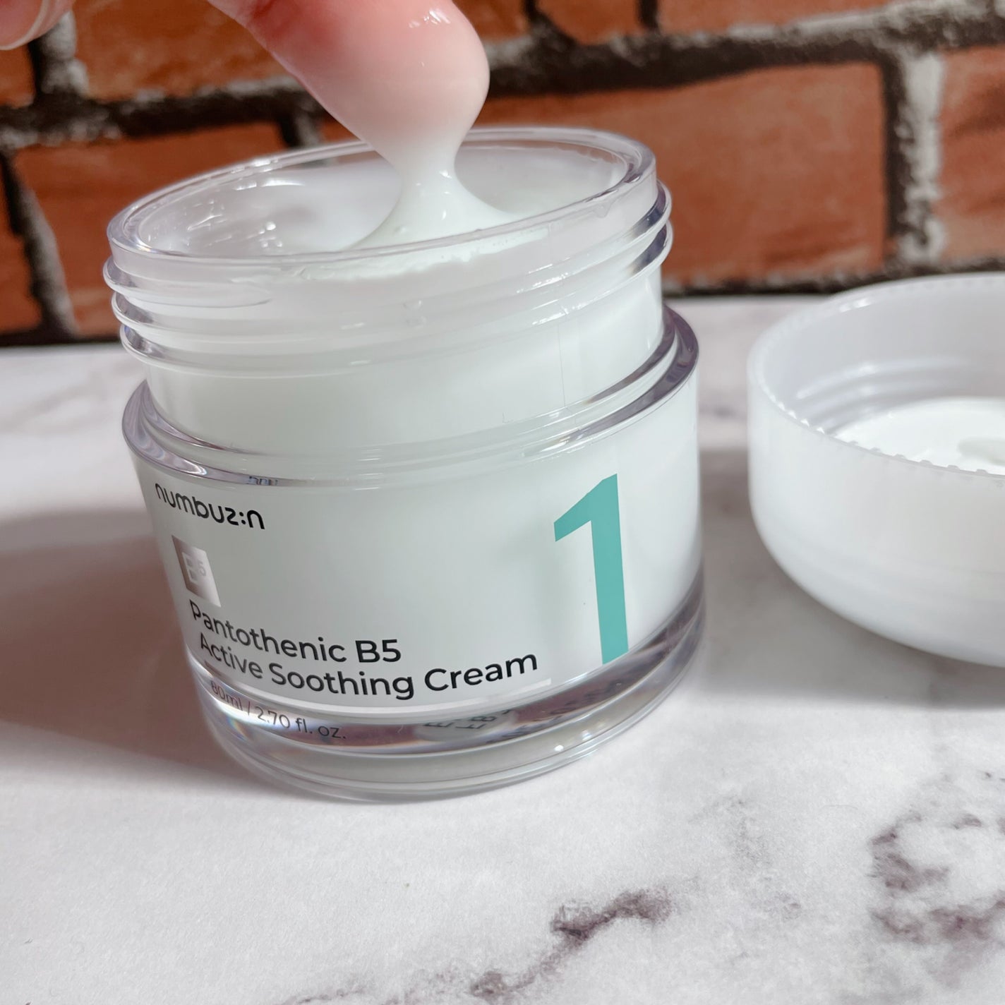 1番 塗るパントテン酸スージングクリーム/numbuzin/フェイスクリームを使ったクチコミ(3枚目)