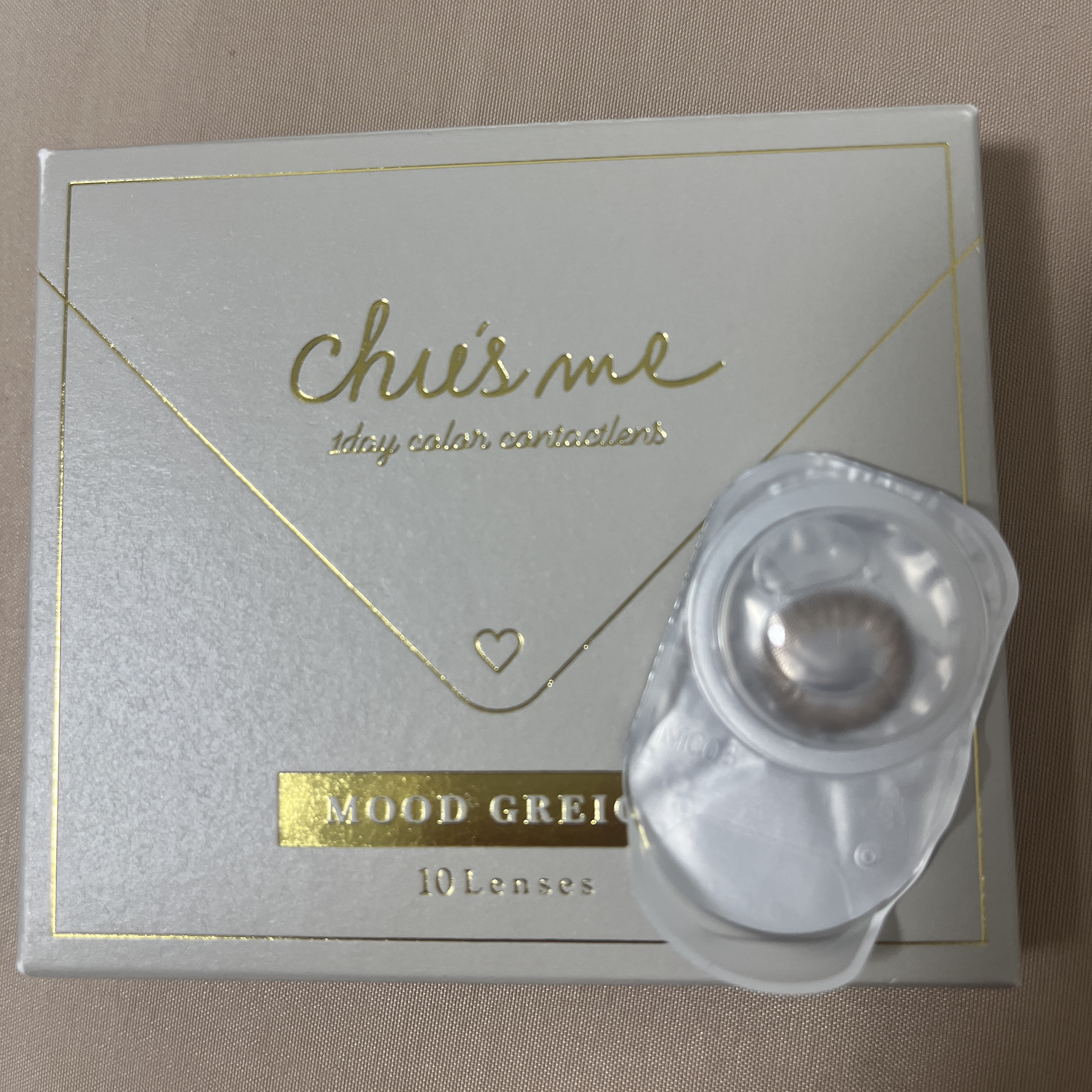 Chu's me 1day/Chu's me/ワンデー（１DAY）カラコンを使ったクチコミ（1枚目）