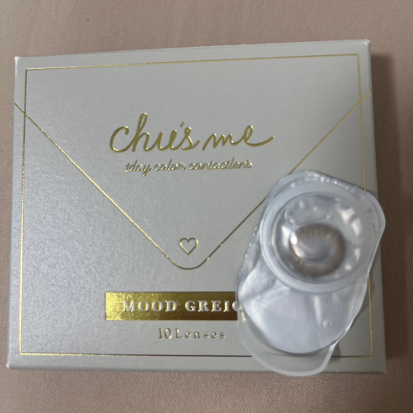 Chu's me 1day/Chu's me/ワンデー(1DAY)カラコンを使ったクチコミ(1枚目)