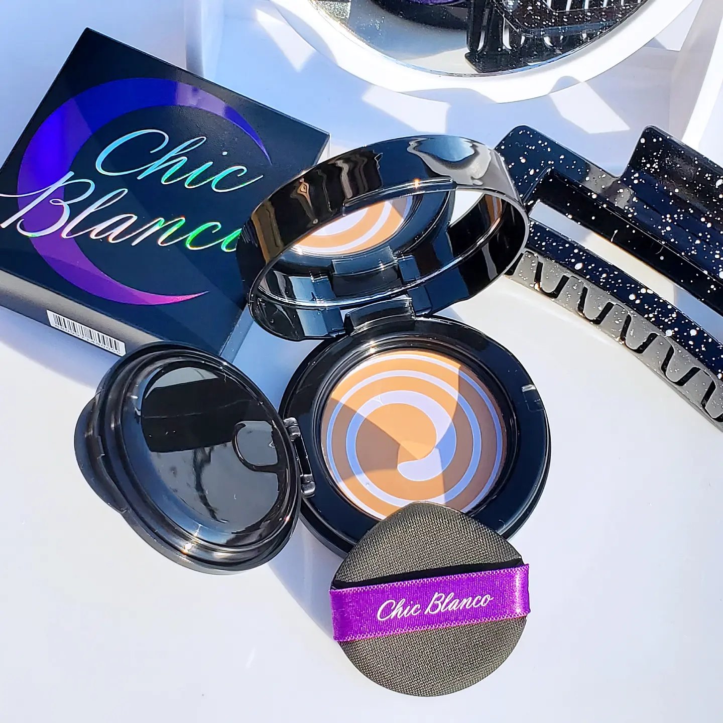 パーフェクトカバーオーロラバームクッション/Chic Blanco/その他ファンデーションを使ったクチコミ（1枚目）