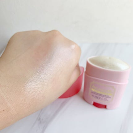 トーンアップUVスティック/AGARISM/日焼け止めスティックを使ったクチコミ(3枚目)