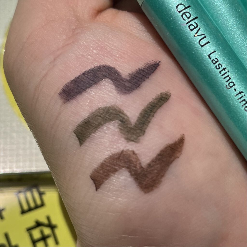 「密着アイライナー」クリームペンシル/デジャヴュ/ペンシルアイライナーを使ったクチコミ（3枚目）