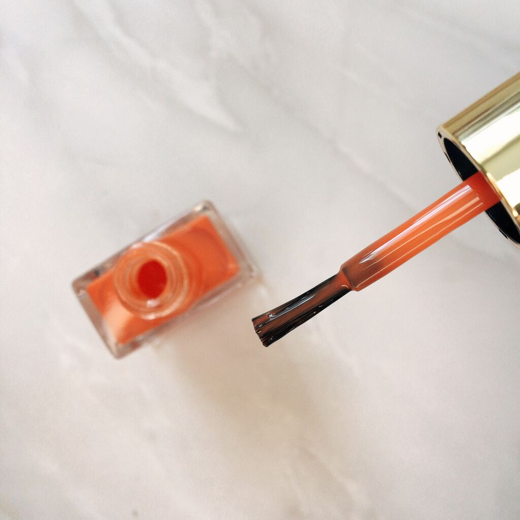 エクセル ネイルポリッシュ N NL28 ベビーネクター/excel/マニキュアを使ったクチコミ（2枚目）