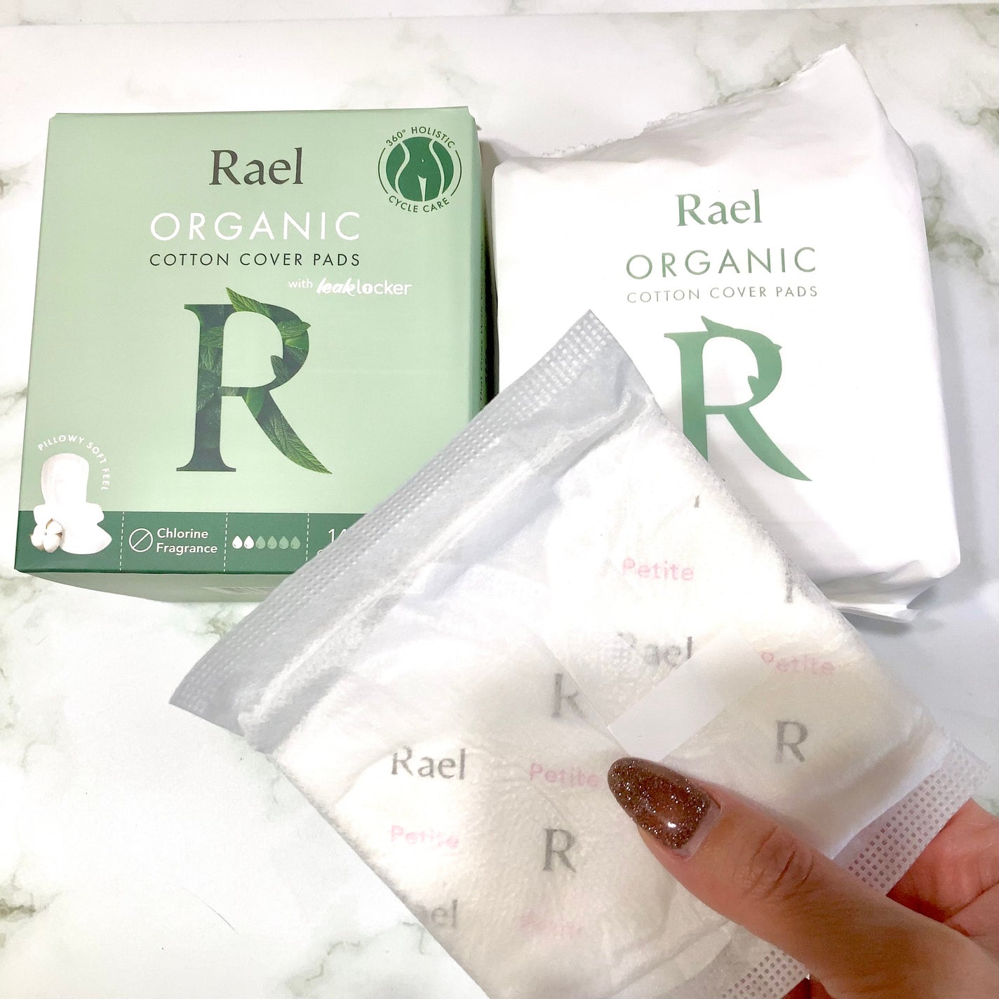 Rael オーガニックコットンカバーパッド/Rael/コットンを使ったクチコミ(4枚目)