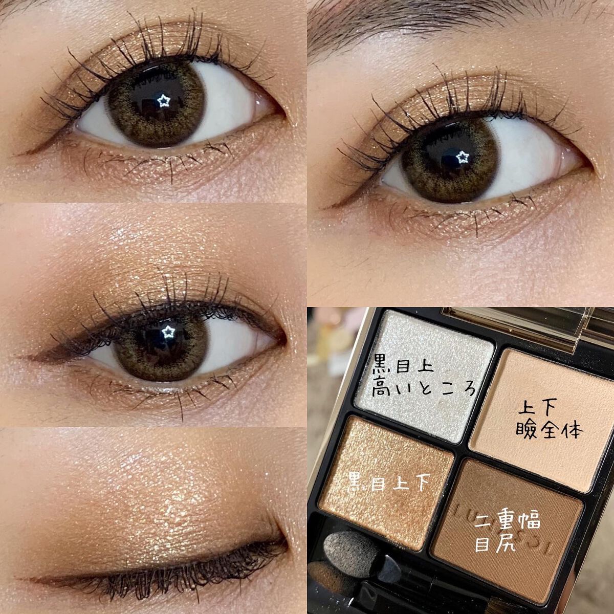 アイカラーレーション/LUNASOL/アイシャドウパレットを使ったクチコミ（1枚目）