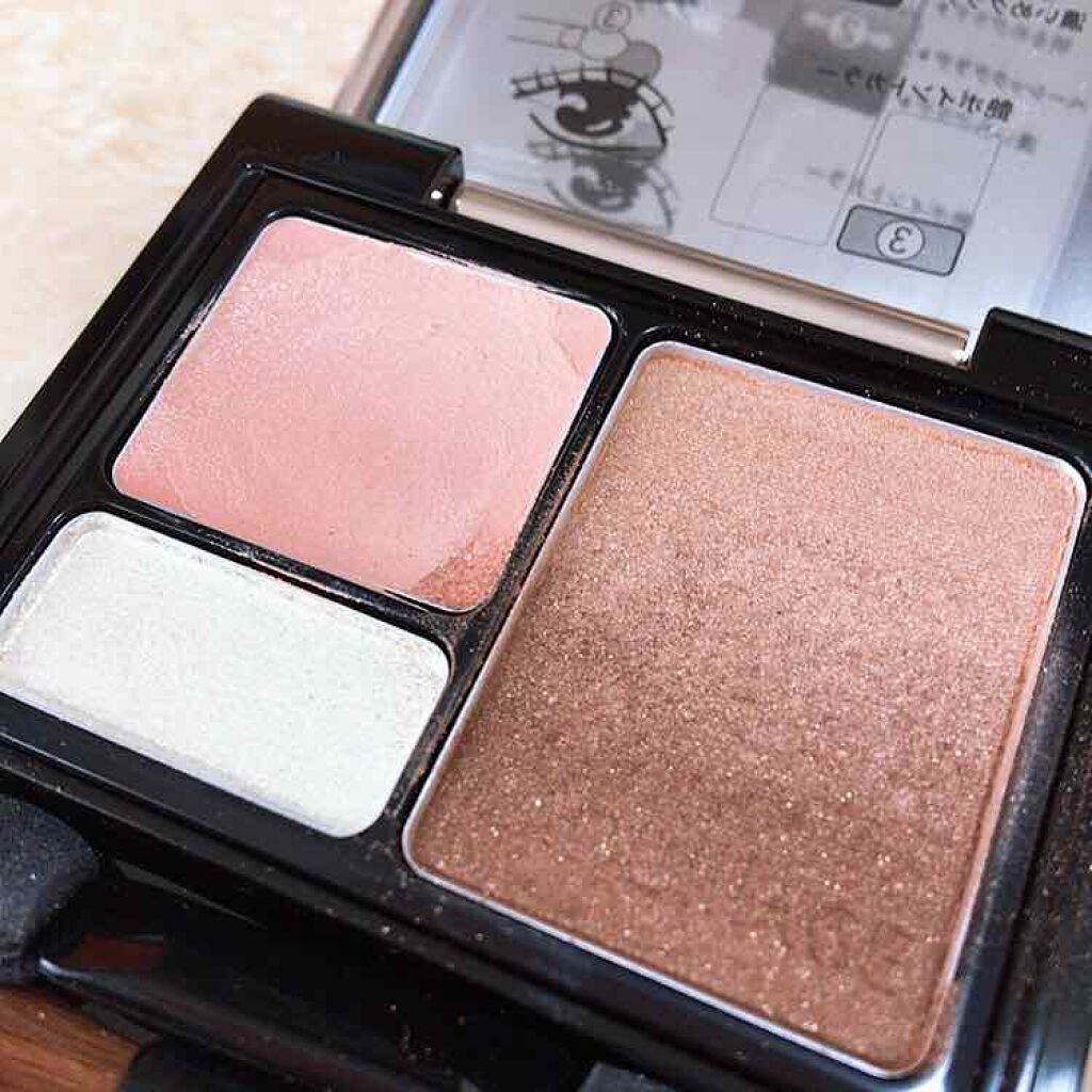 ドラマティックスタイリングアイズS/マキアージュ/アイシャドウパレットを使ったクチコミ(2枚目)