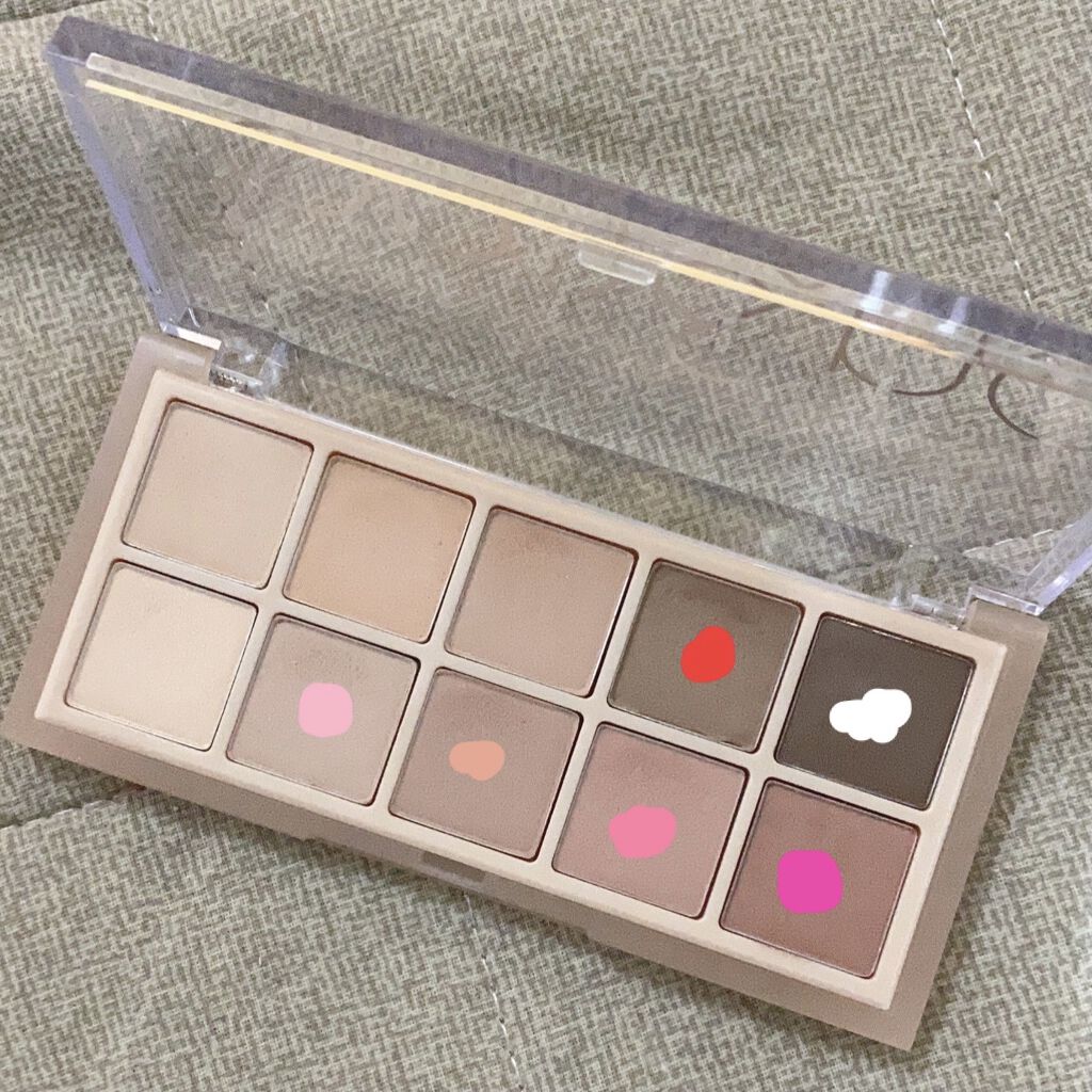 ベターザンアイズ/rom&nd/アイシャドウパレットを使ったクチコミ（3枚目）