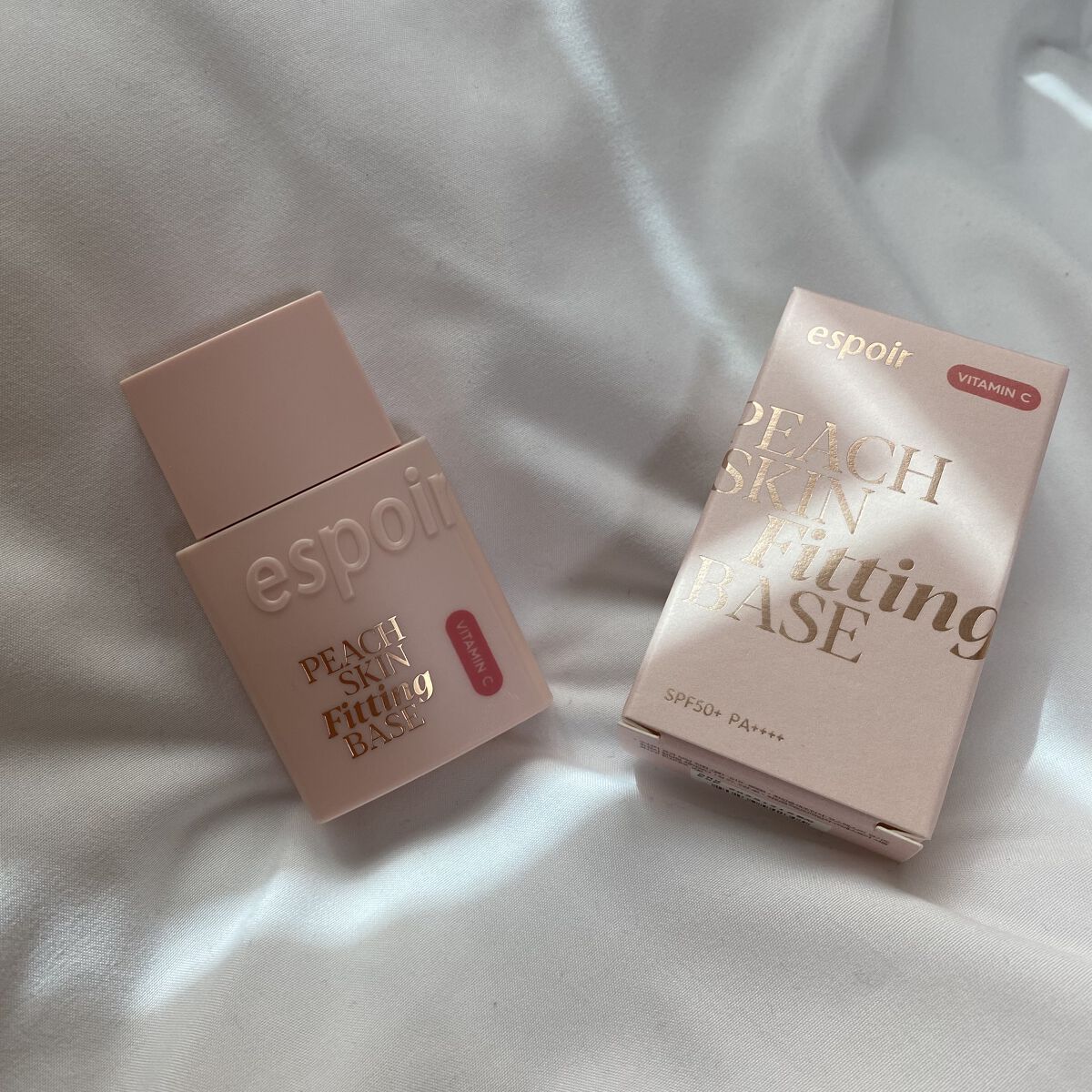 ピーチスキンフィッティングベース オールニュー SPF50 PA++++/espoir/化粧下地を使ったクチコミ（1枚目）