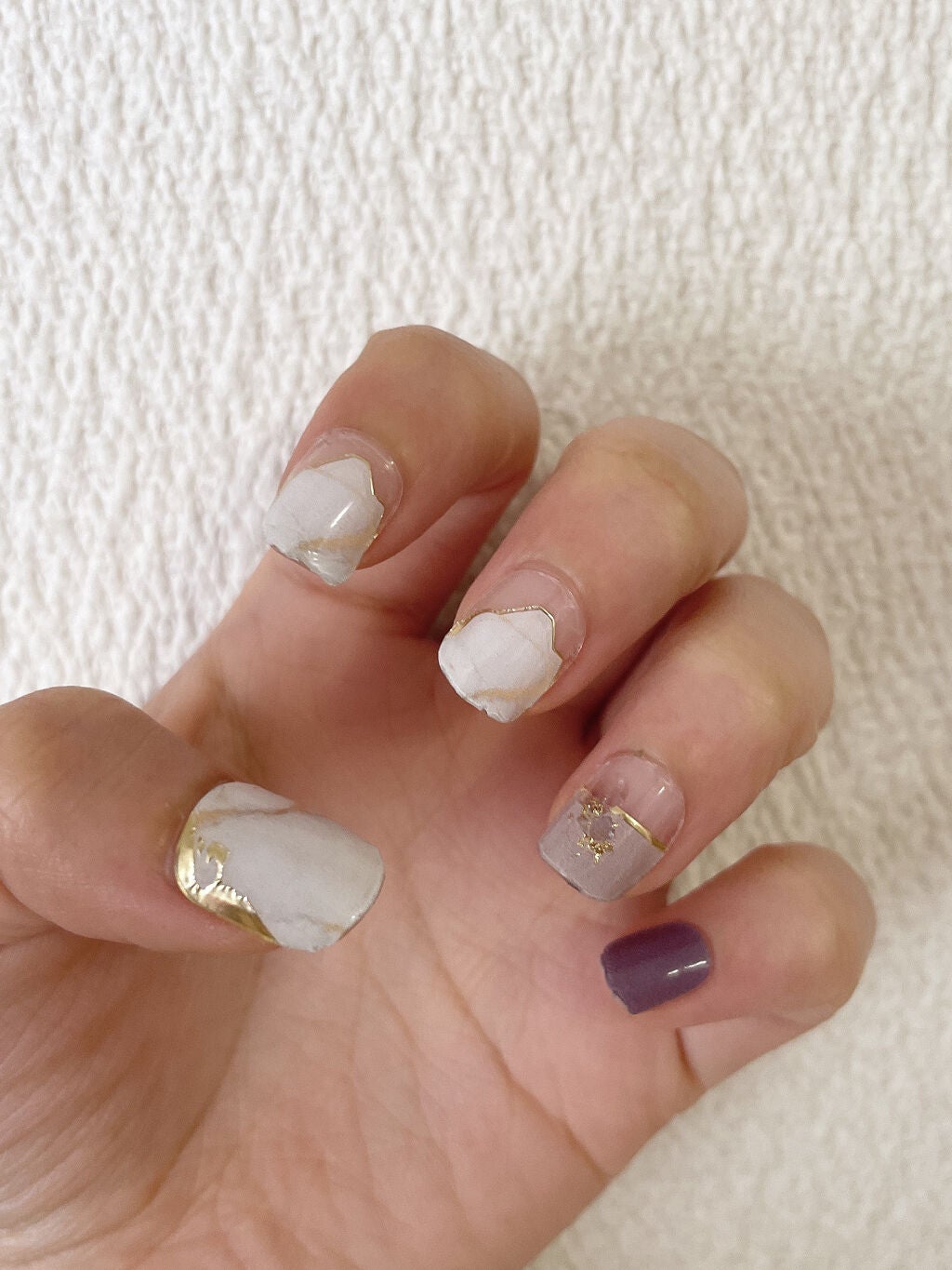 リアルジェルネイルシール/BEAUTY AVENUE/ネイルシールを使ったクチコミ(3枚目)