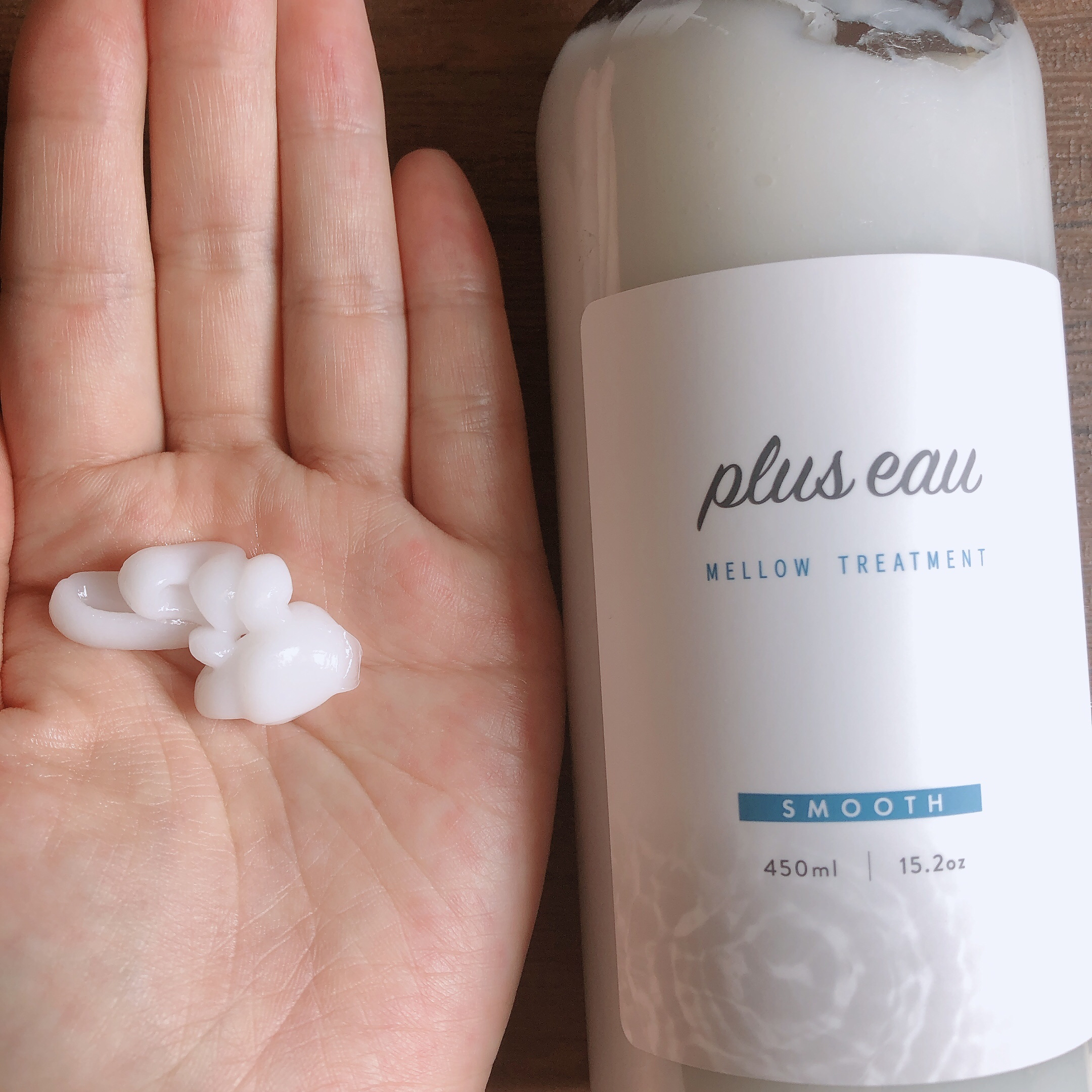 メロウシャンプー/メロウトリートメント/plus eau/市販シャンプーを使ったクチコミ（3枚目）