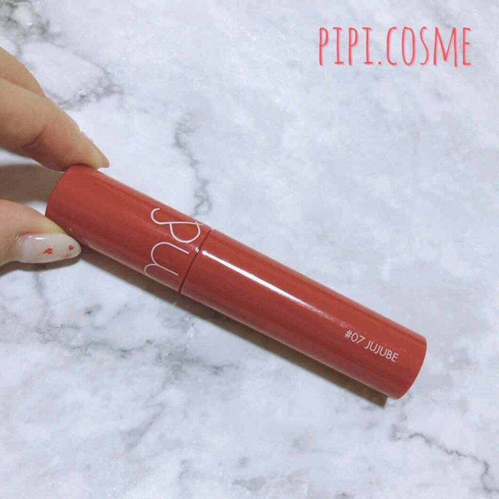ジューシーラスティングティント/rom&nd/リップティントを使ったクチコミ（1枚目）