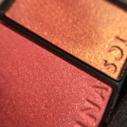 カラーリンググレイズ/LUNASOL/パウダーチークを使ったクチコミ(2枚目)