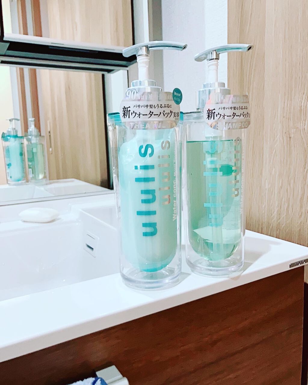 ウォーターコンク モイストシャンプー/ヘアトリートメント/ululis/市販シャンプーを使ったクチコミ（1枚目）