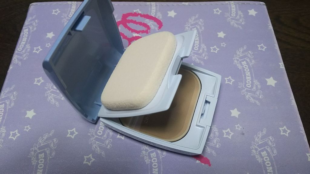 UV バイ ケーキ(スポンジ入り)/ちふれ/パウダーファンデーションを使ったクチコミ(3枚目)